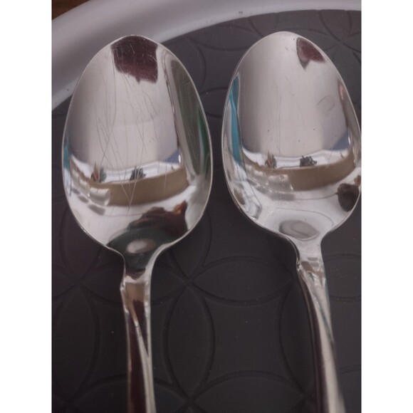 Oneida Stainless FLIGHT / Reliance Set Of 5 Spoons Tablespoons - Picture 2 of 5